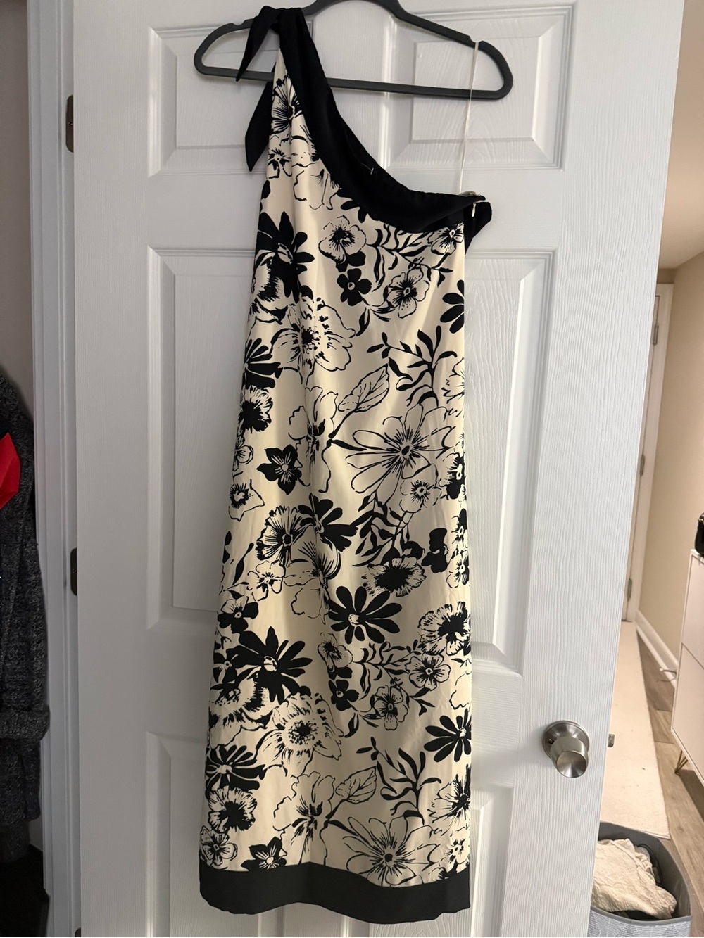 Abercrombie One Shoulder Maxi Dress